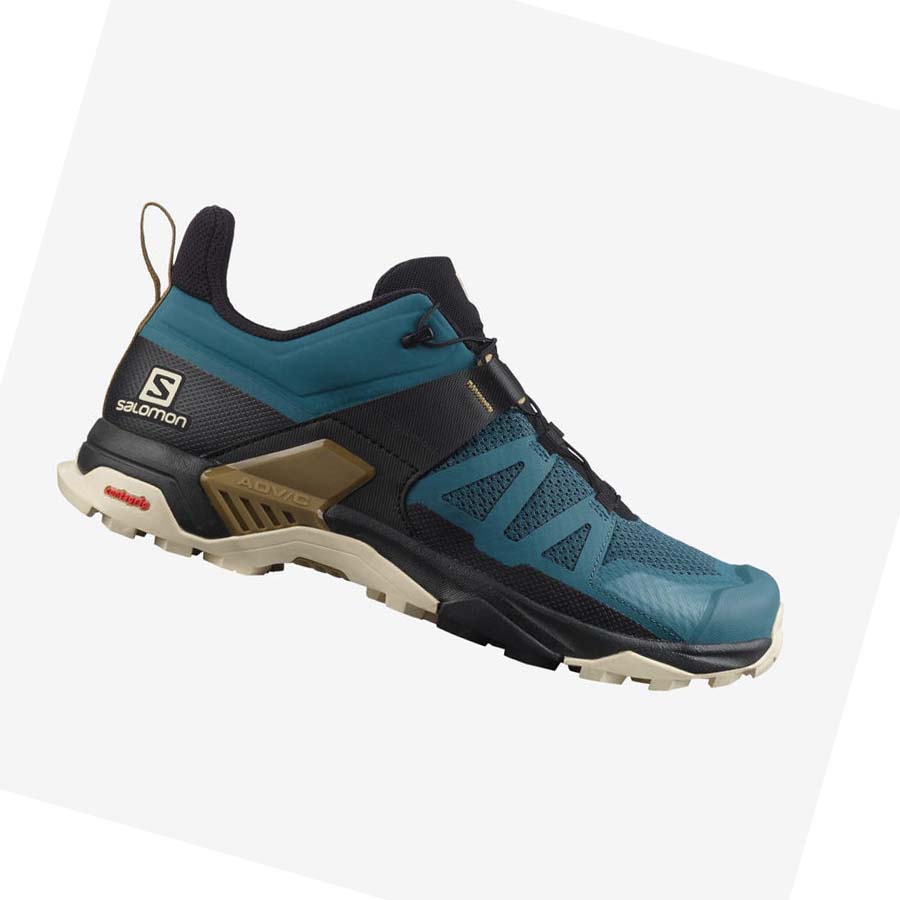 Salomon X ULTRA 4 Túracipő Férfi Aqua | HU 2068AHK